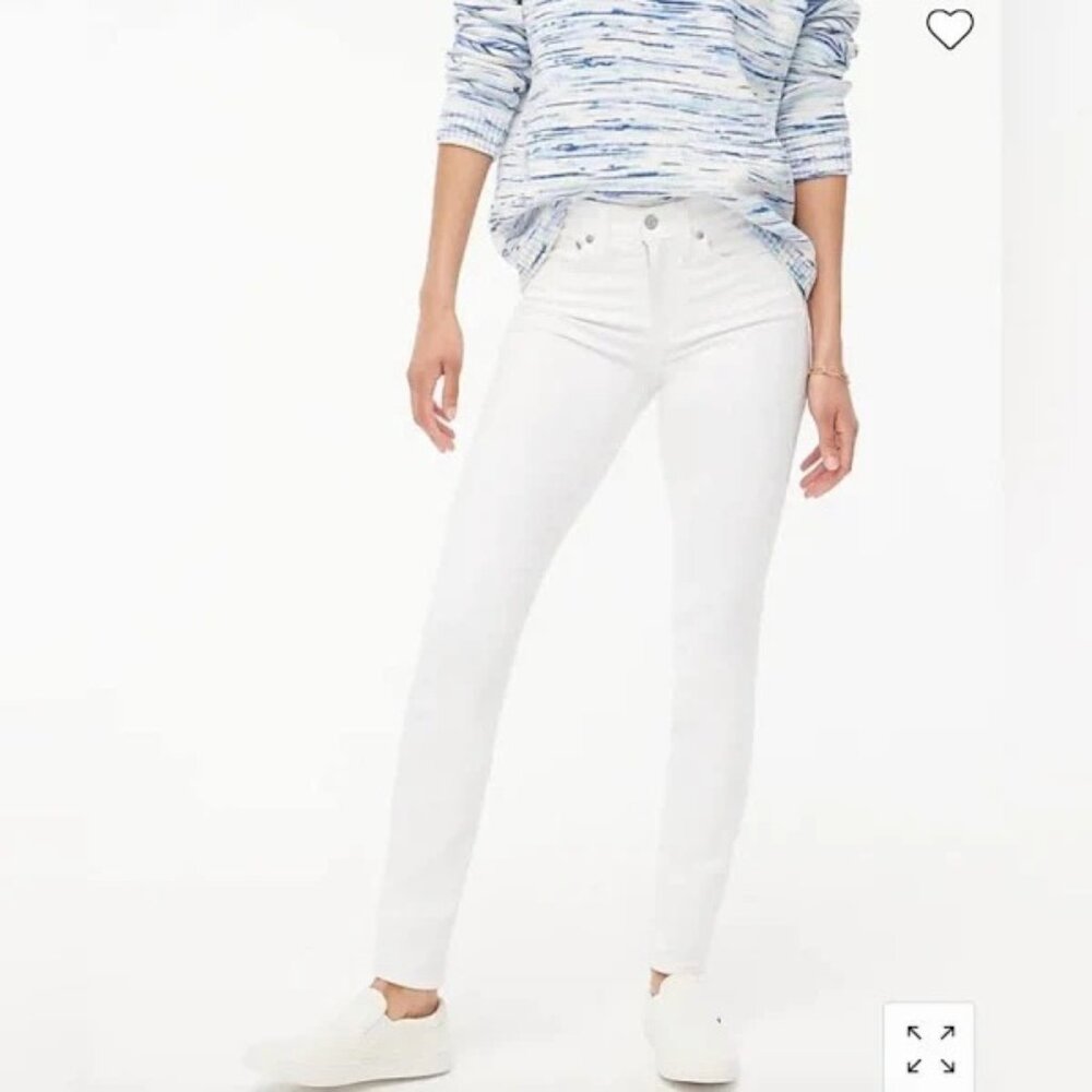 J. Crew Tall mid-rise skinny jean in signature stretch